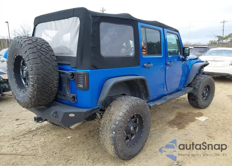 2016 Jeep Wrangler Unlimited Sport from USA, damaged, VIN 1C4BJWDGXGL119537